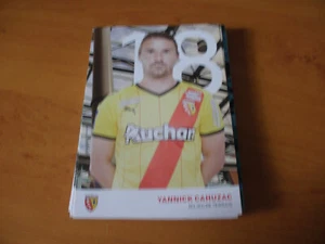 FOOTBALL  CARTE  POSTALE   YANNICK   CAHUZAC  RC  LENS - Imagen 1 de 1