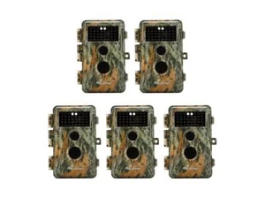 5-Pack 32MP 1296P Game & Trail Cameras Night Vision Waterproof No Glow Cameras - Picture 1 of 6