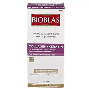 Bioblas Shampoo Collagen & Keratin, Anti Haarausfall Shampoo 360ml - Bild 1 von 2