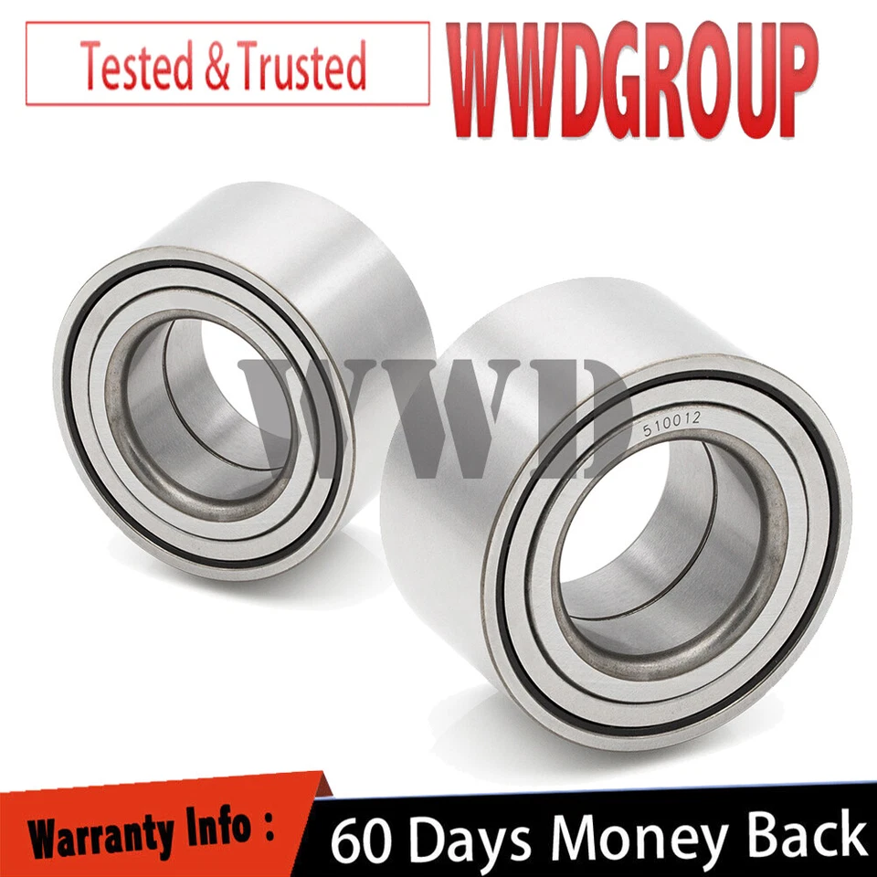 2x 510012 Front Wheel Bearing  For 1990 1991 1992 Daihatsu Charade [FWD] — 第 1/4 张图片