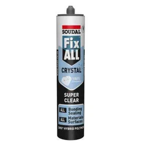 SOUDAL FIX ALL CRYSTAL SUPER CLEAR - Picture 1 of 1