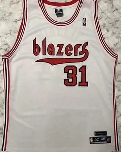Authentic Vintage Reebok HWC NBA Portland Trail Blazers Sebastian Telfair Jersey - Picture 1 of 9