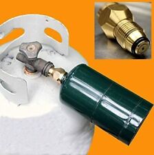 Propane Refill Adapter 1lb Camp Cylinder from 20lb LP Tank Coupler Heater Grill
