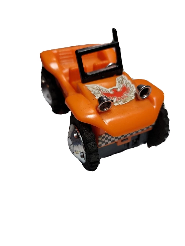 Buggy Climbing Tumble Car Rugged Off-road Tires w/ firebird logo vntg toy - Image 1 of 4