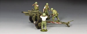 KING & COUNTRY VIETNAM WAR VN075 U.S.M.C. 105MM HOWITZER & CREW SET MIB - Picture 1 of 2