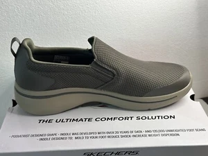 Skechers Men's GOwalk Arch Fit - Togpath Taupe Slip-On Shoes 216121/TPE Size11.5 - Picture 1 of 6