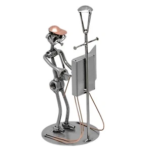 metalman24 Schraubenmännchen ELEKTRIKER geschenk geschenkidee handgefertigt - Bild 1 von 6
