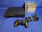 SONY PLAYSTATION 3 PS3 Game System Console CECH-2001A With 10 Games Tested