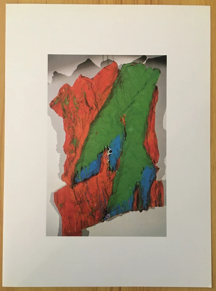 Claes Oldenburg Piernas Verdes con Zapatos Arte 9x12 Litografía 1995 Portafolio Impresión  Foto 1 de 1