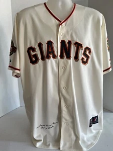 SF Giants Barry Bonds Jersey Majestic Cooperstown Collection 762 Homeruns 2XL - Picture 1 of 22