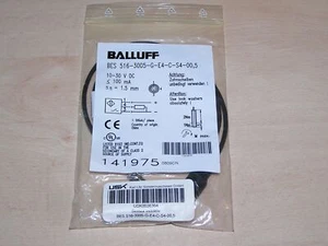 NEW - Balluff BES 516-3005-G-E4-C-S4-00,5 141975 now BES00H8 Inductive Sensor - Bild 1 von 6
