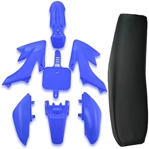 Plastics Kit with Black Seat for CRF50 XR50, Chinese 50Cc Dirt Pit Bike,Fenders - Picture 1 of 8