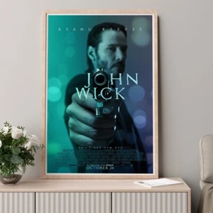 Póster de la película John Wick 2014 decoración de pared arte impresión póster de lienzo - Imagen 1 de 5