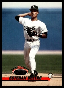 1993 Stadium Club #375 Esteban Beltre Chicago White Sox - Picture 1 of 2