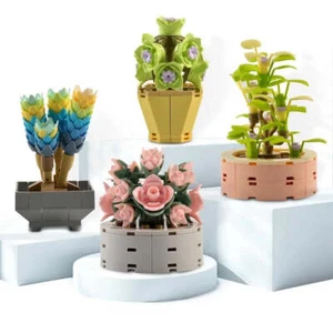 Succulent Plant Asst. Building Blocks Set – Set of 4|General Jim's Toys & Bricks - Picture 1 of 6