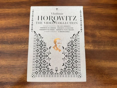 Vladimir Horowitz: The Video Collection Box Set (6 DVD, Sony 2012) OOP - HTF - Image 1 of 2