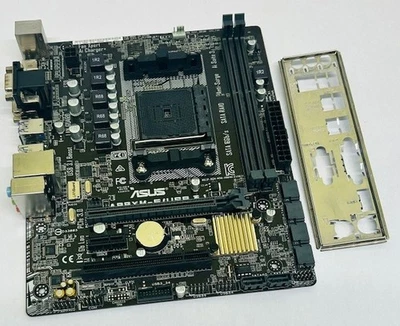 Asus A88XM-E/USB 3.1 REV. 1.01 Socket FM2+ DDR3 Motherboard & I/O Shield - Image 1 of 4