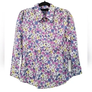 NWT ModCloth Flower Patch Pleasantries Shirt Size XS - Picture 1 of 6