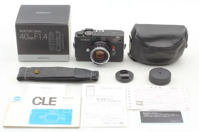 New Lens [MINT w/ Case ] Minolta CLE + NOKTON CLASSIC 40mm f1.4 SC VM From Japan - Image 1 of 4