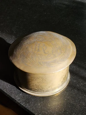 Tabatière Tranchée Obus Militaire 14-18 ? Soldat Militaria GMC 75 DEC 16B - Photo 1/4