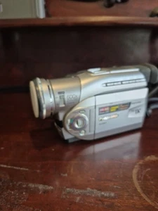 Panasonic NV-DS27 Handheld MiniDV Cassette Camcorder Silver Tested No Charger - Picture 1 of 8