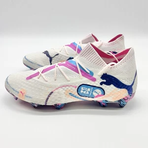 Puma Future 7 Ultimate Volume Up FG/AG Soccer Cleats White Pink Size 11.5 - Picture 1 of 6