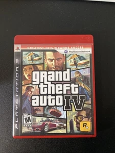 Grand Theft Auto IV GTA 4 PS3 PlayStation 3 Greatest Hits CIB with maps - Picture 1 of 5