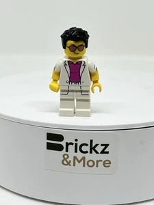 1x Lego Minifiguren Serie 17 Yuppie Anzug weiß pink Haare 71018 col17-12 col297 - Bild 1 von 1