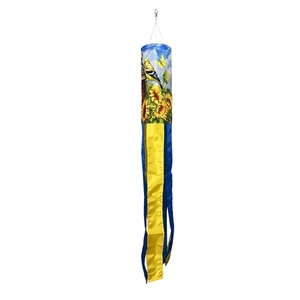 Briarwood Lane Goldfinches and Sunflowers Windsock Wind Twister - Picture 1 of 2