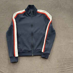 Tory Sport-Tory Burch Jacke Damen Medium Navy Langarm Activewear Designer. - Bild 1 von 8