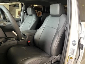Toyota Tacoma 2024 double cab Black Clazzio Synthetic leather seat cover kit - Picture 1 of 2