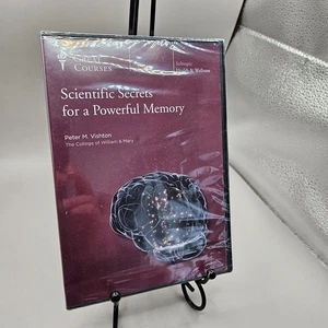 The Great Courses Scientific Secrets for a Powerful Memory DVD 2012 New Sealed - Imagen 1 de 2
