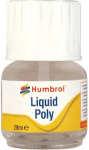 Humbrol 28ml Liquid Poly Cement / Glue With Brush # AE2500 - Picture 1 of 1