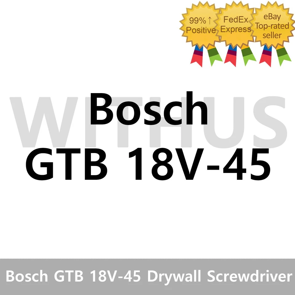 Bosch GTB 18V-45 18V Brushless Drywall Screwdriver Bare Tool - Tracking - Image 1 of 1