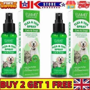 100% Natural Flea Spray Flea Away- Flea Treatment-Tick Treatment-Mite Treatment✔ - Picture 1 of 11