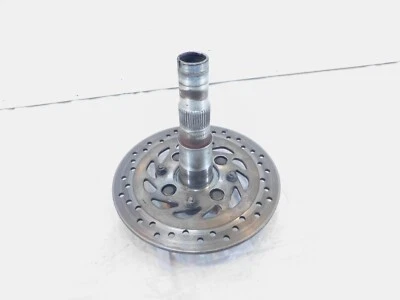 1998-2009 Honda Interceptor 800 VFR800 Rear Wheel Rim Axle & Brake Disc Rotor - Image 1 of 4