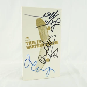 SIGNED Emerica This Is Skateboarding VHS Braydon Szafranski, Jerry Hsu - Picture 1 of 14