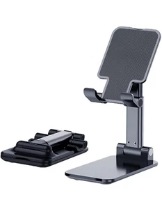 Adjustable Phone Tablet Desktop Stand Desk Holder Mount Cradle For iPhone iPad - Picture 1 of 10