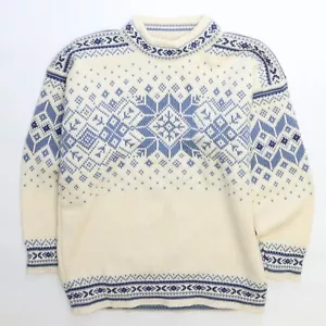 Suéter de Colección Dale of Norway Tejido de Lana Cuello Redondo Talla XS Fair Isle - Imagen 1 de 4