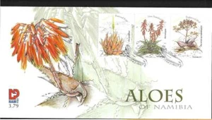 NAMIBIA, 2011 ALOES OF NAMIBIA ILLUSTRATED FDC, - Picture 1 of 1