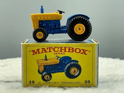Matchbox lesney #39C Ford Tractor,1967,TALL STACK,n,Mint boxed all original - Image 1 of 4