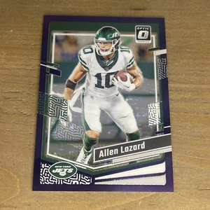 Allen Lazard (Jets) 2023 Panini Donruss Optic Purple Prizm 13/15 #150 - Picture 1 of 2
