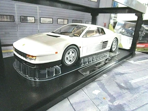 FERRARI Testarossa Testa Rossa V12 bianco bianco 1984 Miami Vice TV Kino KK 1:18 - Foto 1 di 3