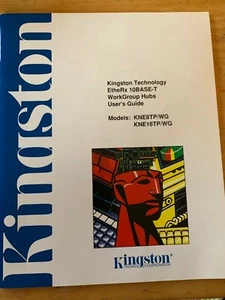 HUBS DE GROUPE DE TRAVAIL KINGSTON ETHERX 10BASE-T KNE-8TP/WG, KNE16TP/WG, GUIDE DE L'UTILISATEUR - Photo 1/3