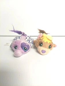 Lote de 2 Cutetitos Taste Budditos Mantequilla de Maní y Jalea Juguete de Peluche SIN Manta - Imagen 1 de 3