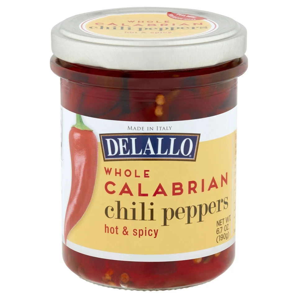 Delallo Peppers Calabrian Chili 6.7 oz - Image 1 of 1