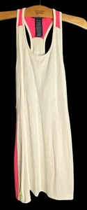 Ralph Lauren XS Dress Pink White Athletic Tennis Golf Shelf Bra Lycra Racerback - Picture 1 of 5