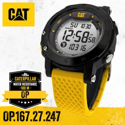 Men's Caterpillar CAT  Pedometer  Watch OP.167.27.247 Free express shipping - image 1 of 2