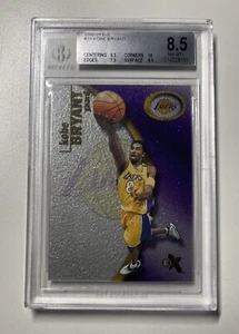 2000-01 E-X #39 Kobe Bryant BGS 8.5 Mint - Picture 1 of 2