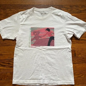 Uniqlo X Yoasobi Yoru Ni Kakeru Racing into the Night Damen T-Shirt S weiß - Bild 1 von 8